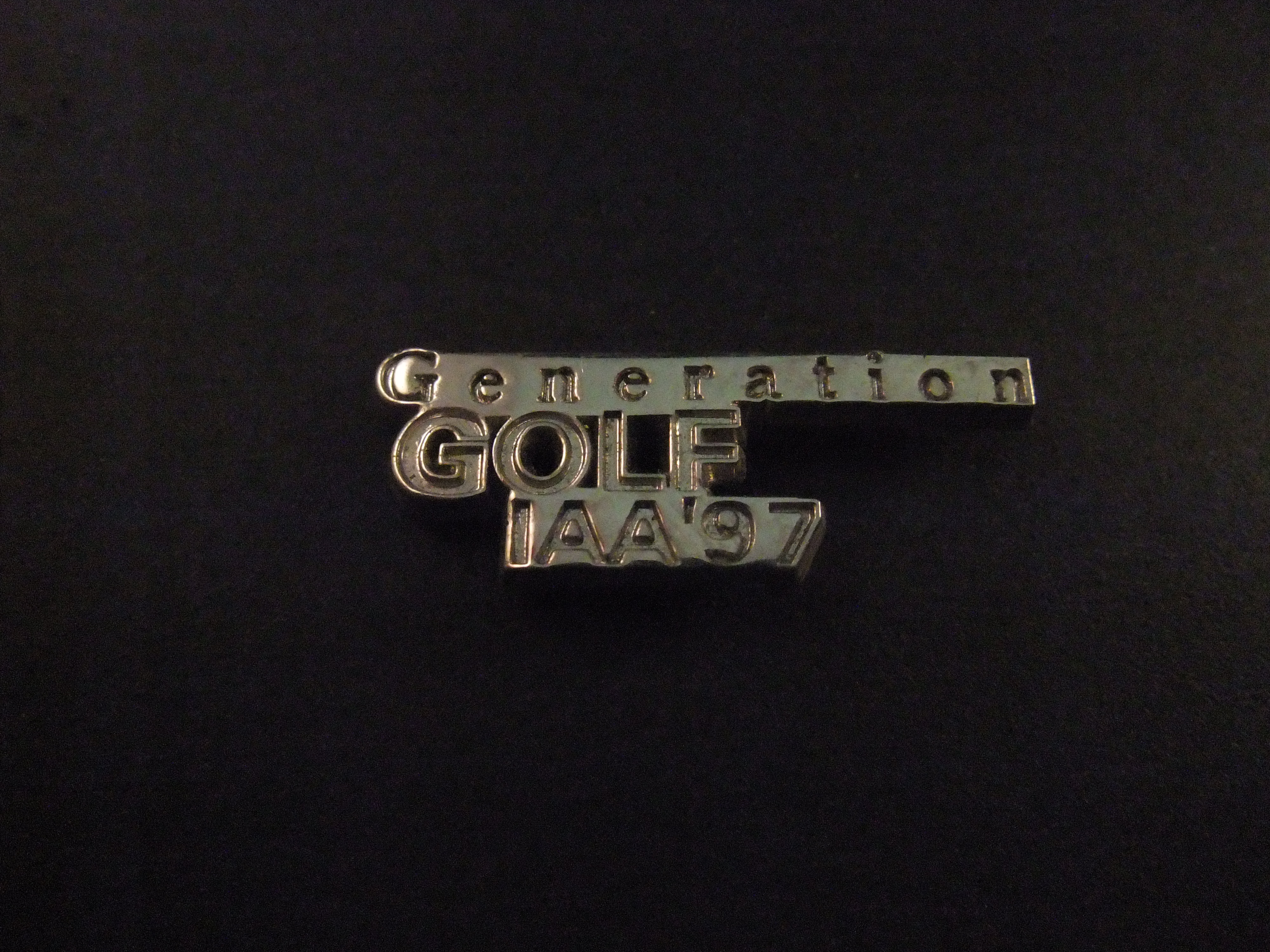 Generation Golf ( IAA 1997) zilverkleurig